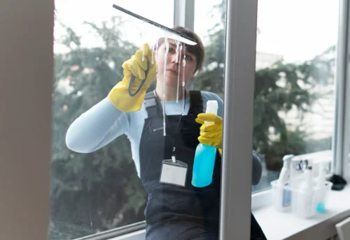 Nettoyage de vitres intérieures et extérieures à Danizy